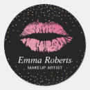 Buscar labios calientes pegatinas Artista de maquillaje