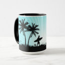 Buscar personas que practica surf tazas General y unisex