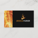 Buscar calor tarjetas de visita Poder