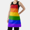 Buscar bandera del orgullo gay delantales Arco iris