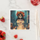 Buscar catrina servilletas Calavera