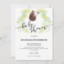 Buscar erizo lindo invitaciones Acuarela