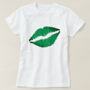 Buscar labios verdes camisetas Para todos
