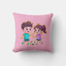 Buscar dibujos animados cojines Chica