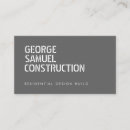 Buscar moldeado tarjetas de visita Construcción