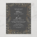 Buscar halloween 11x14 invitaciones Floral