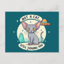 Buscar dibujo animado del gato postales General y unisex