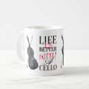 Buscar cello tazas Música