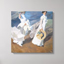 Buscar mujer en la playa lienzos Mujeres