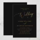 Buscar negro y dorado invitaciones Invitados