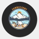 Buscar campamento de verano pegatinas Aventura