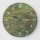 Buscar monet claude de relojes de pared Estanque