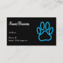 Buscar perrito azul tarjetas de visita Perritos