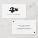 Buscar canino tarjetas de visita General y unisex