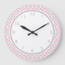 Buscar zigzag rosado relojes de pared Modelo