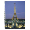 Buscar torre eiffel parís francia cuadernos Noche