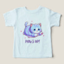 Buscar gatito del dibujo animado camisetas Para niños