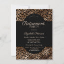 Buscar leopardo 11x16 invitaciones Elegante