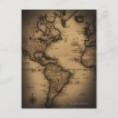 Buscar mapa del mundo antiguo postales Forma