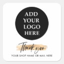 Buscar business logo pegatinas Gracias por su pedido