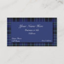 Buscar tela tarjetas de visita Tartán