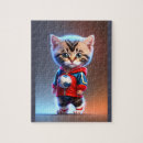 Buscar el jugar puzzles Gato