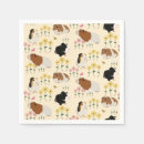 Buscar cerdo servilletas Floral