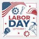Buscar día del trabajo pegatinas Celebración