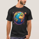 Buscar planeta tierra camisetas Para él