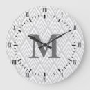 Buscar bohemio relojes de pared Gris