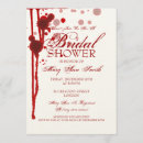 Buscar de la sangre del vampiro invitaciones Rojo