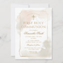 Buscar cruz de oro invitaciones Para niños