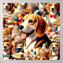 Buscar beagle arte Retro