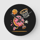 Buscar basketball relojes de pared Divertido