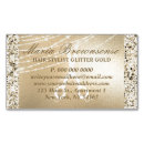 Buscar oro lujo de tarjetas de visita Peluquería