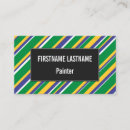 Buscar el brasil tarjetas de visita Amarillo