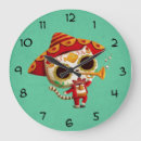 Buscar gato halloween de relojes de pared Animal