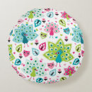 Buscar búho del dibujo animado cojines Colorido