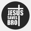 Buscar bro redondas pegatinas Jesus