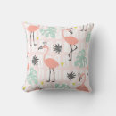 Buscar flamencos rosados cojines Patrón