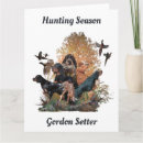 Buscar gordon tarjetas Setter