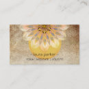 Buscar flor del loto tarjetas de visita Meditación