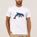 Buscar dibujo animado del delfín camisetas Ilustracion