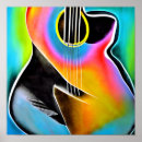 Buscar guitarras arte Colorido