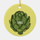 Buscar alcachofa adornos Vegetal