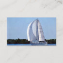 Buscar velero tarjetas de visita Océano