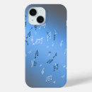Buscar notas musicales fundas Azul