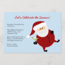 Buscar papá noel divertido invitaciones Día de fiesta