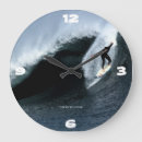 Buscar persona que practica surf relojes de pared Ondas