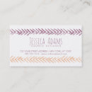Buscar boho tarjetas de visita Naranja